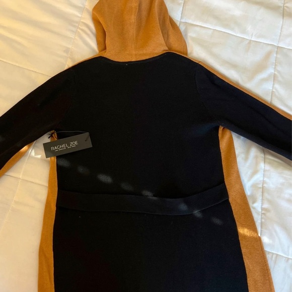 Rachel Zoe Womens XS Tan and Black Cardigan - Picture 6 of 6